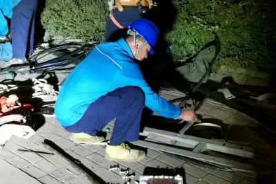 郯城縣供電公司搶修10千伏龍門(mén)5線戳傷電纜跳閘