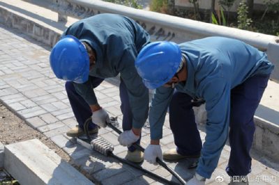 金秋時節(jié)改造忙 線路安全有保障