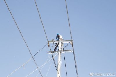 煙臺(tái)牟平供電公司對(duì)10千伏董莊線(xiàn)的升級(jí)改造工程