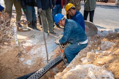 長園路敷設(shè)10千伏海事線“煤改電”二期工程