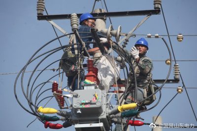 14義堂十線南樓紙廠支線開(kāi)展升級(jí)改造