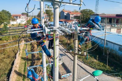 牛屯鎮(zhèn)雙獅村設(shè)備升級(jí)和線路改造