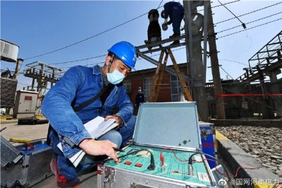 110千溫縣變電站集中春檢工作開啟