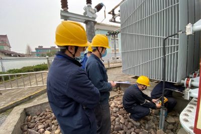 110千伏長(zhǎng)安變電站主變進(jìn)行高頻局放檢測(cè)