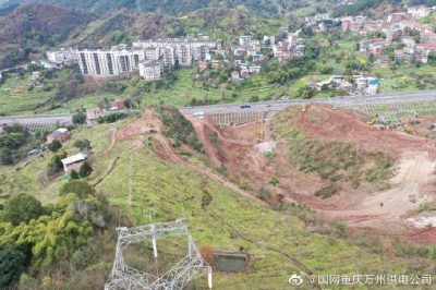 重慶萬州供電公司輸電運檢室無人機(jī)巡檢