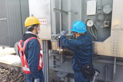 “黃帽”“藍(lán)帽”齊上陣 運(yùn)檢一體保安全