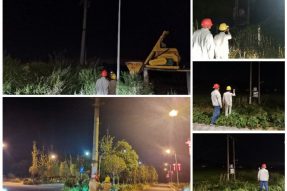 對(duì)10千伏君新線用電量大的專變臺(tái)區(qū)、斷路器、電纜頭開展常態(tài)化測(cè)溫工作